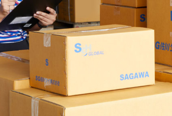 กล่องพัสดุของ SG Sagawa Thailand